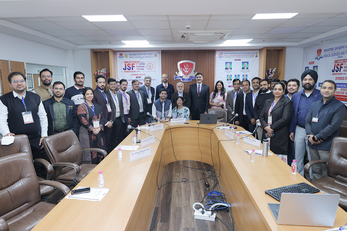 Figure 2 - Some of the faculty of the 5th Jaipur Surgical Festival (JSF) 2025